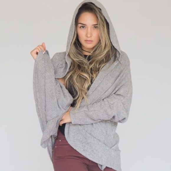 Michele Sweaters - Grey Cardigan